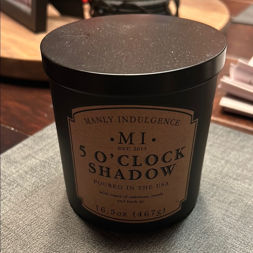 Manly Indulgence 5 O'Clock Shadow Candle